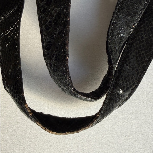 Michael Kors Black Python Handbag - Picture 4 of 11